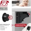 BEARWARE Kindersicherung Magnetisches Schrankschloss 10er, Produktbild-Vorschau 3