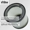 vhbw Faltenfilter kompatibel mit Black & Decker Dustbuster Produktbild-Vorschau 6