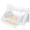 MODFU patrová postel dětská postel 90x200cm&140x200cm se Náhled obrázku produktu 9