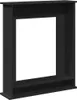vidaXL Obudowa kominka czarna 75x20x87,5 cm materiał Podgląd zdjęcia produktu 6