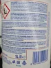A close-up view of a white plastic bottle with product information and a barcode printed on it. Podgląd zdjęcia produktu