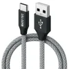 1m Nylon USB-C Kabel Schnellladekabel Datenkabel Handy Produktbild-Vorschau 1
