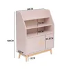 Rebecca Mobili Kinder-Bücherregal Bataw 100x80x33 MDF Produktbild-Vorschau 3
