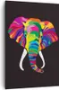 Bild auf Leinwand - Leinwandbild - Einteilig - Elefant spaß Produktbild-Vorschau 1