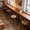 Meubles Cosy Set da 2 sgabelli da bar girevoli in stile Anteprima dell’immagine prodotto 5