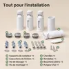 Fixations pour radiateur sèche-serviettes, lot de 4, Voir les images du produit 2