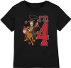 Toy Story - Maglietta "I'm 4" per bambini - Compleanno Anteprima dell’immagine prodotto 1