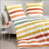 Janine Mako-Satin Bettwäsche J.D. 87115 gelb grün 155x220 Produktbild-Vorschau 6