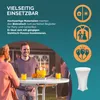 CASARIA® Tavolo da Bar 70x110cm Pieghevole Rotondo Stabile Anteprima dell’immagine prodotto 5
