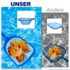 Poolnetz mit Teleskopstange 180 cm, feinmaschig, tiefes Produktbild-Vorschau 6