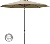 Sonnenschirm 3,5m rund creme Garten Balkon knickbar mit Produktbild-Vorschau 7