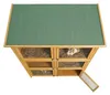 Mucola Hasenkäfig 6 Boxen Kaninchenstall Holz Freigehege Produktbild-Vorschau 7