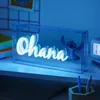 Disney Classics Stitch Ohana Luce al Neon LED Anteprima dell’immagine prodotto 4
