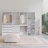 sweeek - Modulares Ankleide-Set mit 4 Elementen - Weiß Produktbild-Vorschau 6
