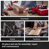 kwb 370610 Tool box (+ tools) 35-piece (W x H x D) 31.5 x Anteprima dell’immagine prodotto 26