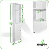 BEGRYF Eckschrank Badezimmer – 170 cm hoch, schmaler Produktbild-Vorschau 7