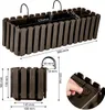 Skrzynia ogrodowa BOARDEE FENCYCASE W - brązowa Podgląd zdjęcia produktu 8