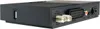 The back view of a black satellite receiver with various ports and connectors. Produktbild-Vorschau