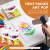 3D-Bubble-Zeichenstifte, 2 Stück, 6 Farben, DIY-Popcorn-Effekt, bunt Productafbeelding-voorbeeld