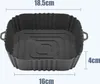 INF Silikonová mísa do fritézy 16 cm Šedá Náhled obrázku produktu 2