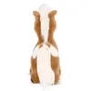 A plush toy horse seen from the back. Produktbild-Vorschau