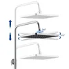 Auralum Duschsystem mit Thermostat und Glasablage, Produktbild-Vorschau 9