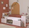 Lit combiné avec bureau & espace de rangement - 90 x Voir les images du produit 17