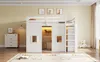 Lit mezzanine 140 x 200 cm en pin massif et MDF avec Voir les images du produit 20