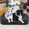 Hundebett, Hundebetten Hundekissen,waschbar rutschfest, L, Produktbild-Vorschau 2