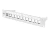 DIGITUS Professional 12 Anschluss/AnschlüssePatch Panel - Produktbild-Vorschau 1