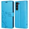 Handy Tasche für Samsung Galaxy S23 Handyhülle Blumen Hülle Produktbild-Vorschau 5