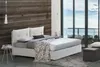 Doppelbett Dmorin, Containerbett mit Kunstlederbezug, 100%  Produktbild-Vorschau 2