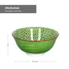 4er Set Lime Sao Schalen Ø 15,5 cm Grünes Muster Snack Produktbild-Vorschau 4