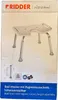 The image shows the packaging of a RIDDER Assistent bath stool. Produktbild-Vorschau
