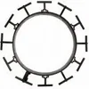 A circular garden border with multiple T-shaped stakes attached around its circumference. Produktbild-Vorschau