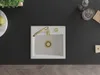 Mexen Milo zlewozmywak granitowy 1-komorowy 435 x 410 mm, Podgląd zdjęcia produktu 4