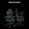 Fotel gamingowy Razer Iskur V2 - czarny Podgląd zdjęcia produktu 4
