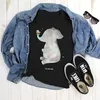 Mr. & Mrs. Panda Größe L T-Shirt Elefant Biene - Schwarz - Produktbild-Vorschau 2