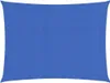 Sonnensegel 160 g/m² Rechteckig Blau 3x4 m HDPE Produktbild-Vorschau 1