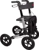 A rollator walker with a seat and bag, shown against a white background. Anteprima dell’immagine prodotto