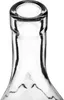 A close-up view of the neck and opening of a clear glass bottle. Anteprima dell’immagine prodotto