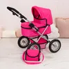 Poussette de poupée Trendy rose Voir les images du produit 5