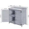 Tavolo per piante BEALIFE CC50 98x48x95 cm | con mobile di Anteprima dell’immagine prodotto 5