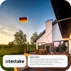 tectake® Aluminium Fahnenmast wetterfest inklusive Seilzug Produktbild-Vorschau 4