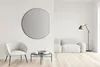 Specchio rotondo TALOS Picasso nero Ø 100 cm - con cornice Anteprima dell’immagine prodotto 6