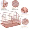 Schreibtisch Organizer Büro Organizer in Roségold Produktbild-Vorschau 3