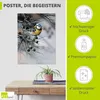 ARTland Poster Vogel im Tannenbaum Größe: 45x60 cm Produktbild-Vorschau 2