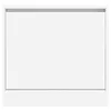 A front view of a white shoe cabinet. Produktbild-Vorschau
