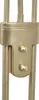 A close-up view of the brass joint mechanism of a floor lamp. Náhľad obrázku produktu
