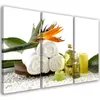 Triptychon auf leinwand religiös - weiß 60x40 cm Feeby weiß Produktbild-Vorschau 1